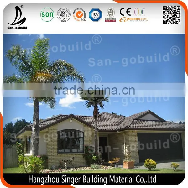 0.4mm Aluminum Zinc Material, Good Price Stone Coated Metal Roofing Sheet photo-2