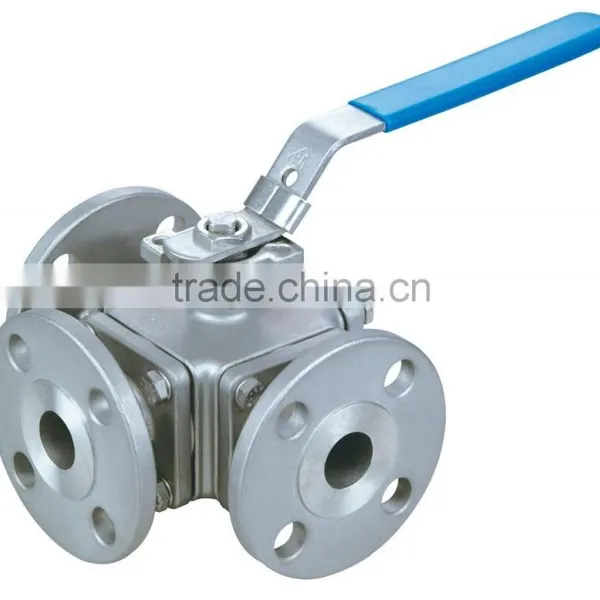 Gear Operation WCB Flange Ball Valve PN16 photo-3