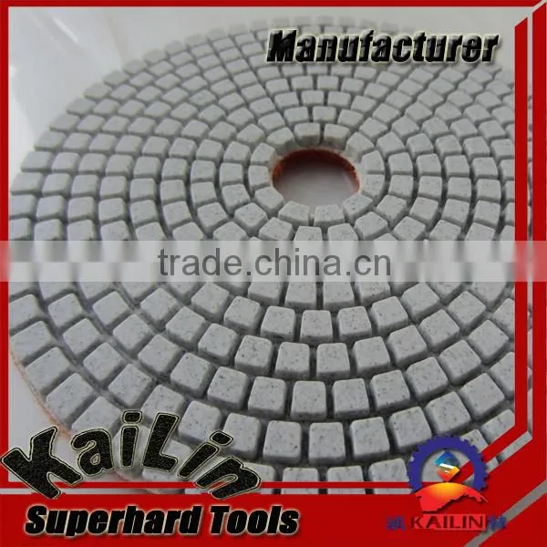 3" 4" 5" Wet Dry Granite Marble Polishing Floor Pad / Abrasive Grinding Pad photo-4