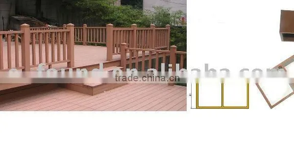 YC-WPC05 Garden Decking ,outdoor Flooring ,WPC Parkett Flooring