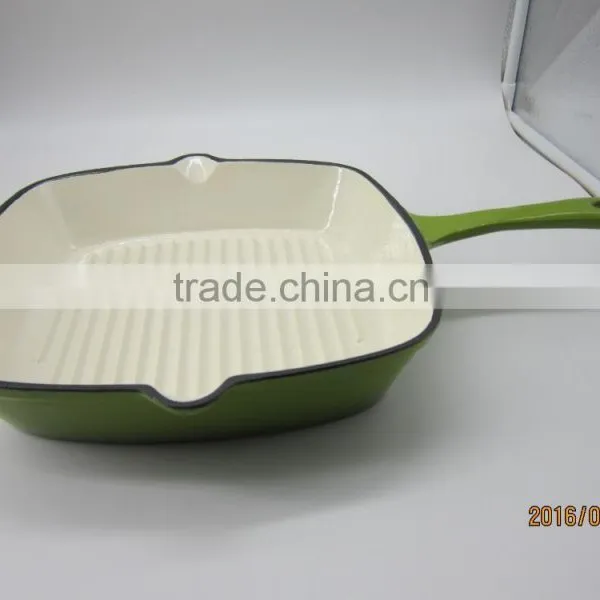 28.5cm Cast Iron Griddle Pan, Cast Iron Grill Skillet, Skillets & Fryers, Grill Pans, Iron Skillet, Cast Iron Bakewares,