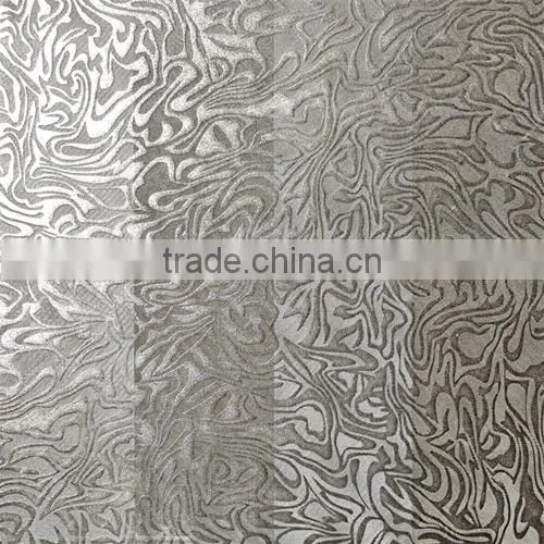Cheap 3d Silver Glazed Grade AAA Inkjet Metallic Ceramic Floor Tile 60x60 photo-3
