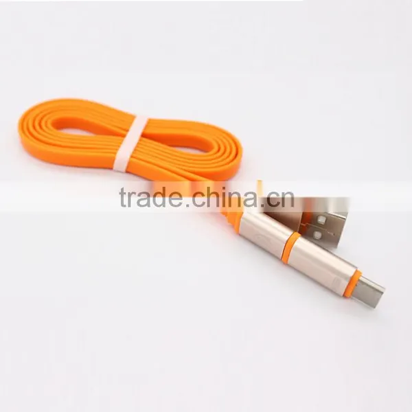 2016 Wholesale 2in1 Type C To Micro USB With Detachable Adapter Data Line Cable Quality Choice photo-3