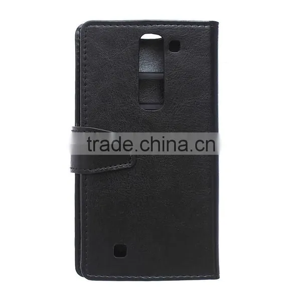 Wholesale Flip Cover Leather Case For LG AKA F520 ,For LG AKA F520 Book Cover Stand Case photo-4