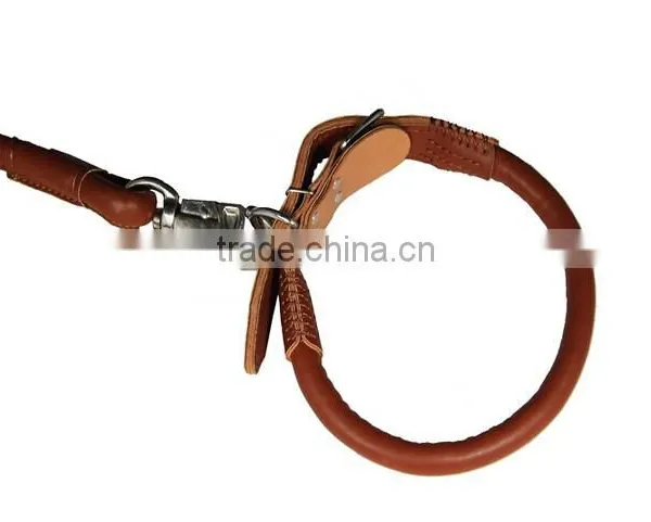 120cm Long High Quality PU Large Dog Leashes Pet Traction Rope Collar Set For Big Dogs photo-2