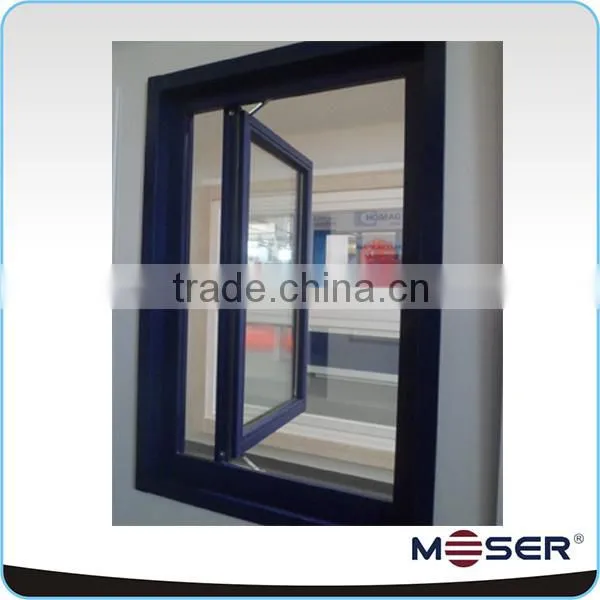 Thermal Break Aluminum Double Tempered Glass Casement Window photo-3