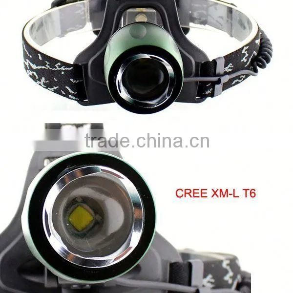 T816 High Power Led Headlamp Adjustable Zoom Focus Camping Led Headlight photo-2