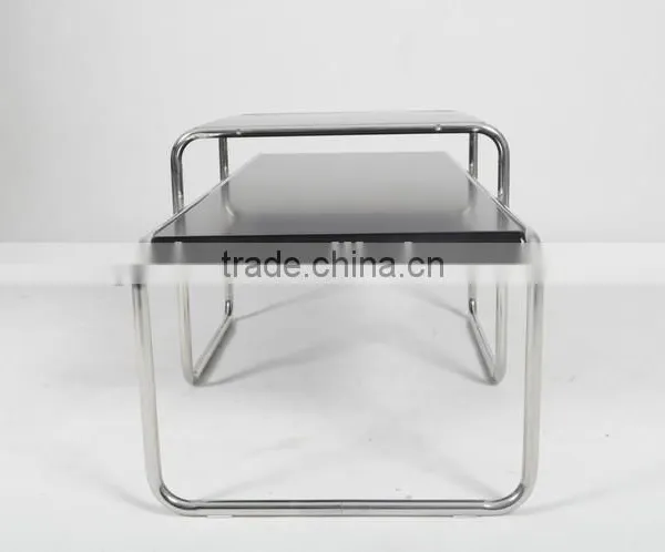 Wooden Black Cheap Rectangular Kivaha Coffee Table Set Wholesale photo-5