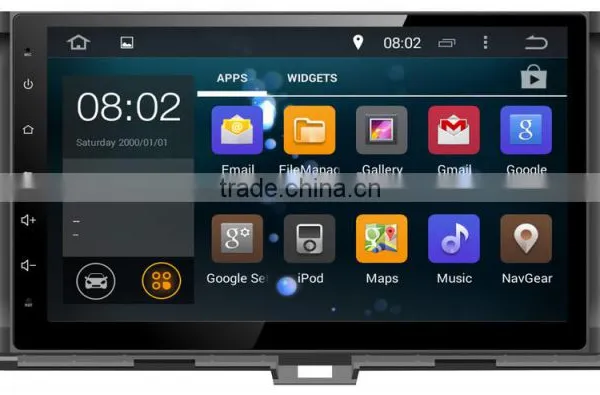 1024*600 Android 4.4 Touch Screen Car Dvd Player for Toyota 2015 Highlander photo-4