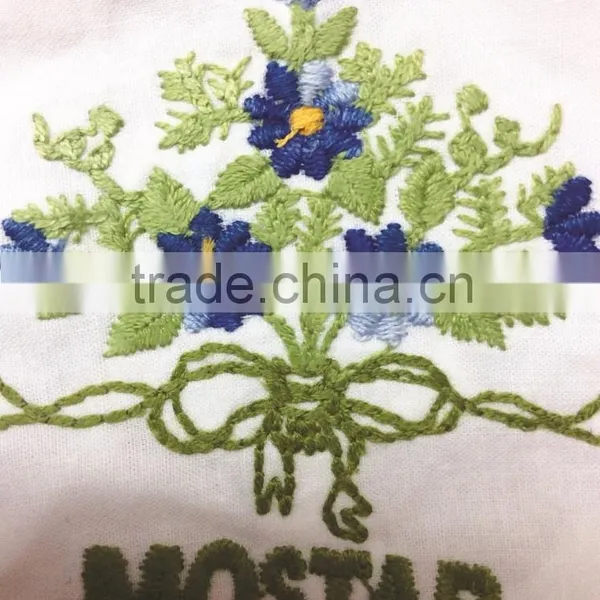 Flower Fragrant Bag With Hand Embroidery Gift for Essential Air Freshing photo-4