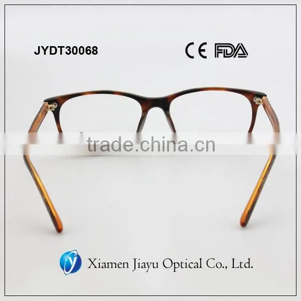 Fashion Clear Brown Eyewear Acetate Optical Frames photo-5