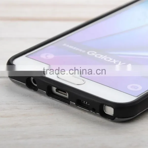 C&T Hybrid Metallized Bumper Brushed Dual Layer Portective Cover for Galaxy S6 Edge+ (Plus) photo-5