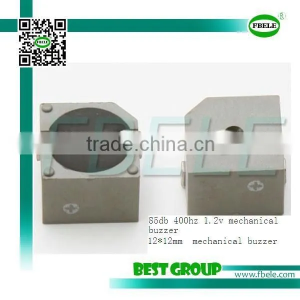 12*12mm 85db 400hz 1.2v Mechanical Buzzer SMT1210C