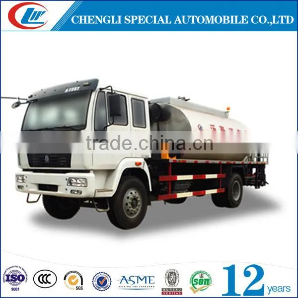 Sinotruk 2 Axles Asphalt Distributor Truck 220hp Bitumen Truck,Asphalt Spray Truck photo-6
