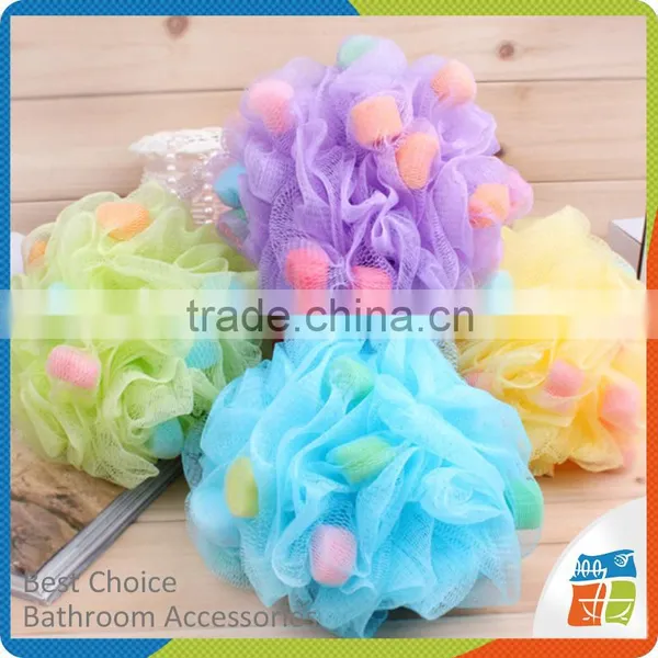 Colorful Mesh Bath Sponge And Bath Ball photo-2