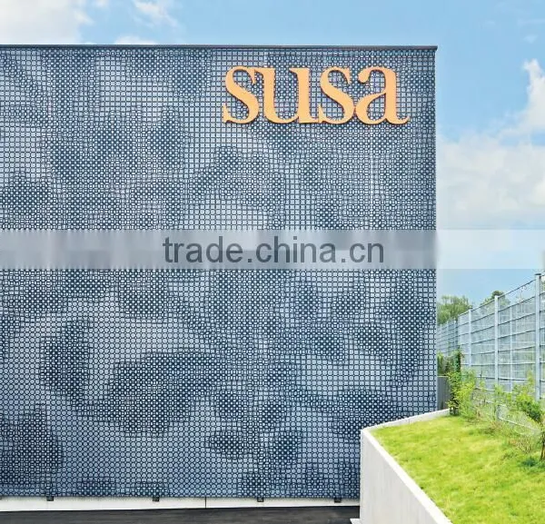 Architecture Facade With Textile Membrane and Fabric Structure Curtain Wall photo-3