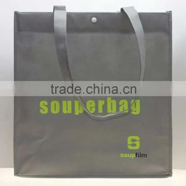 Non-Woven Shopper Tote With Velcro Closure photo-5
