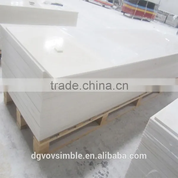 Solid Surface Decorative Acrylic Sheet, Artificial Stone Slabs,artificial Marble Solid Surface Slab for Bathroom photo-4