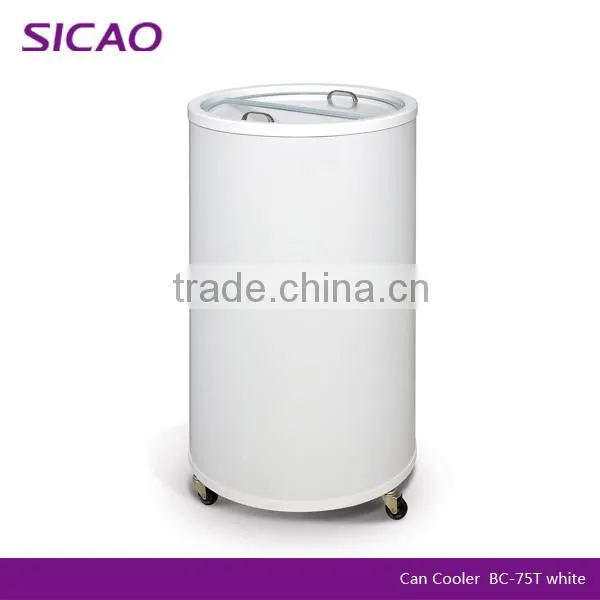 40L/50/65/75/77L/85L Free Standing Round Cooler Electric Beer Cooler photo-2