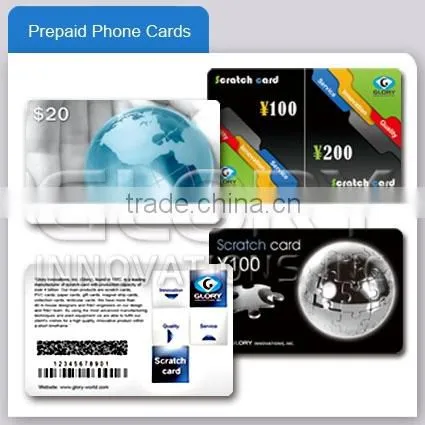 Scratch Prepaid Phone Card