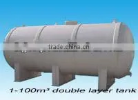 Horizontal Diesel Fuel Stainless Steel Storage Tank photo-2