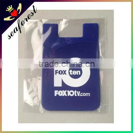 3M Sticker Silicone Card Pocket,silicon Adhesive Card Holder,silicone Smart Wallet for Promotion photo-4
