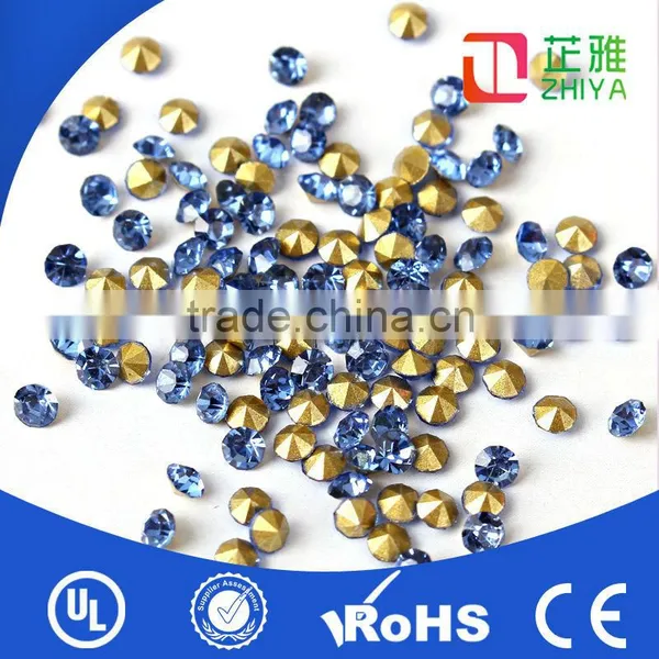 Hotfix Point Back Glass Chaton, 8mm Glass Chaton photo-3