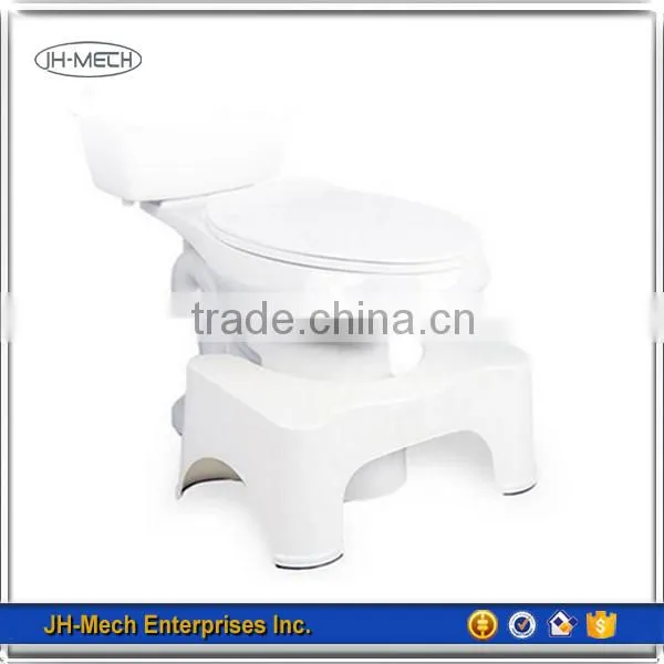 Best Selling White Plastic Original Bathroom Toilet Stool photo-2