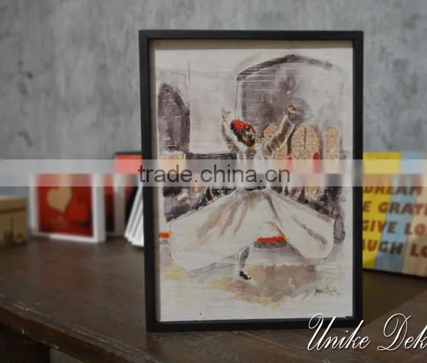 Wooden Vintage Style Sign - Wall Decoration WQ-034
