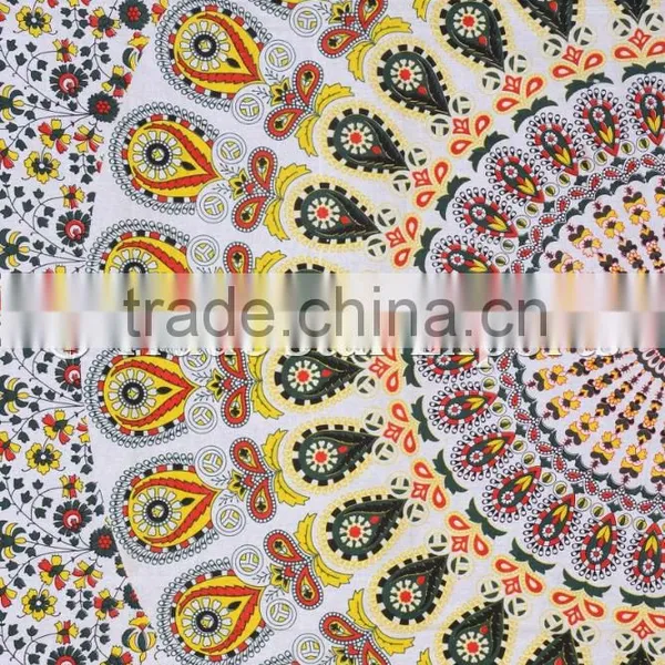 Ethnic Wall Hangings Indian Mandala Hippie Bohemian Wall Decoraiton Cotton Tapestry photo-3