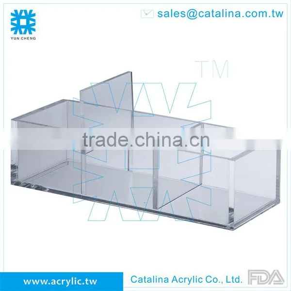 Hand Made Clear Acrylic Tea Coffee Bag Box Organizer photo-3