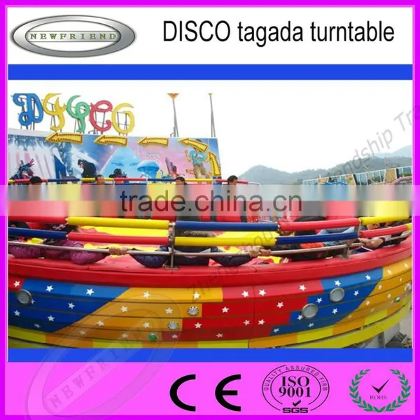 Outdoor Playground Theme Park Amusement Ride Disco Tagada Turntable photo-2