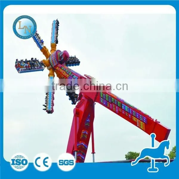 Thrill Adult Amusement Park Equipment Top Scan Speed Windmill Ride photo-3