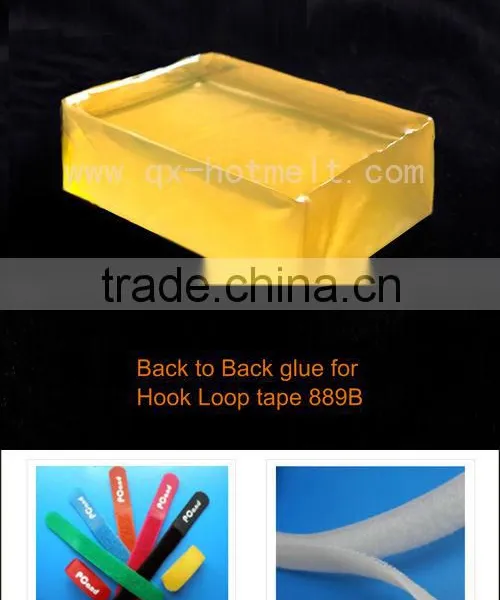Back to Back Adhesive for Hook Loop Tape