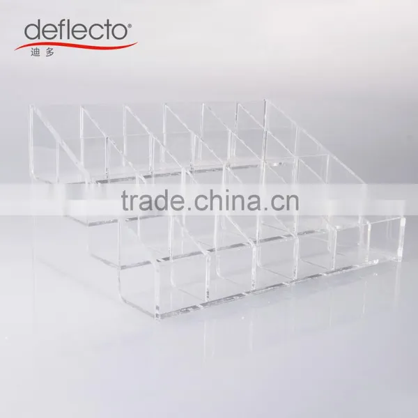 POP Acrylic Makeup Holder /Clear Acrylic Makeup Display