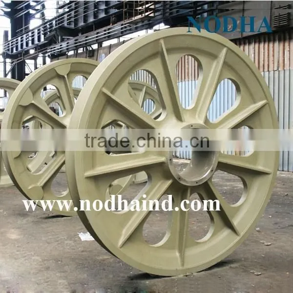 Oil Machinery Sheave Pulley, Building Machinery Sheave