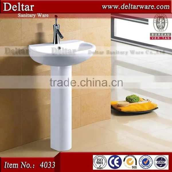 Outdoor Pedestal Basin_Chaozhou Ceramic Basin for Toilet Set photo-6