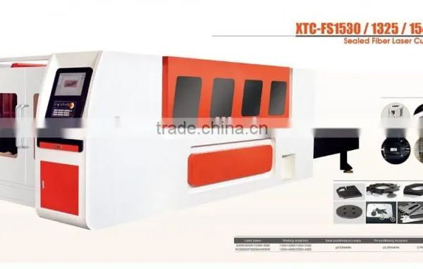 1000W / 2000W Fiber CNC Laser Cutting Machine Mild Steel 10mm Laser Cutting Machine photo-2