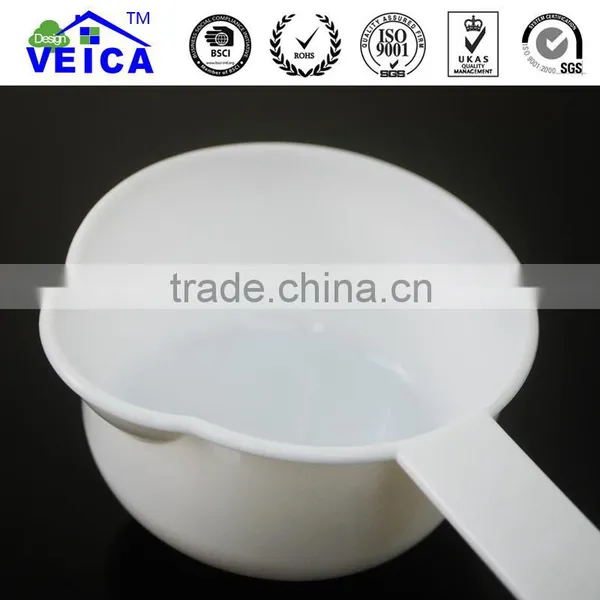 10pcs Kitchen Tool Set White Plastic Measuring Spoons and Measuring Cups Measuring Tools Set photo-3