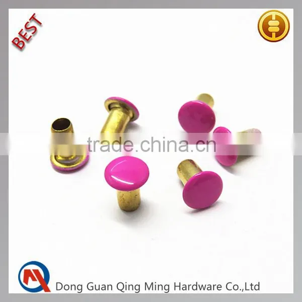 7mm Purple Paiting Hollow Tubular Rivet