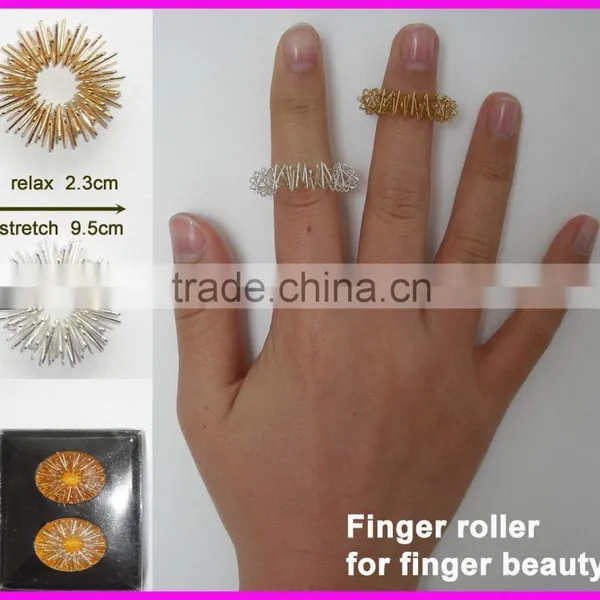 Finger massage roller/ ring/ acupressure/ acupuncture ring/finger massager