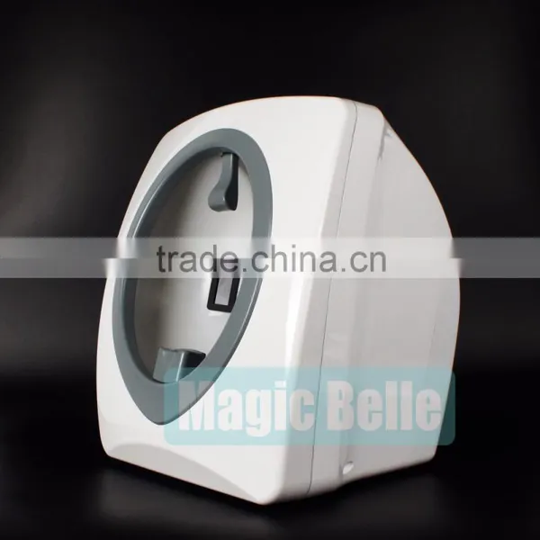 Portable Magic Mirror 3D Facial Skin Analyzer With Teaching Video Magnifying Lamp Skin Analyzer for Beauty Use photo-3