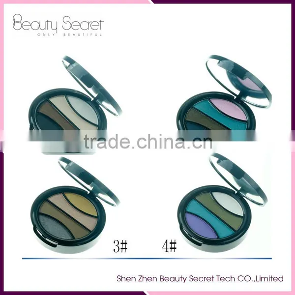 Hot!! Professional 4 Color Eyeshadow in Bronz Palette With Makeup Tool photo-5