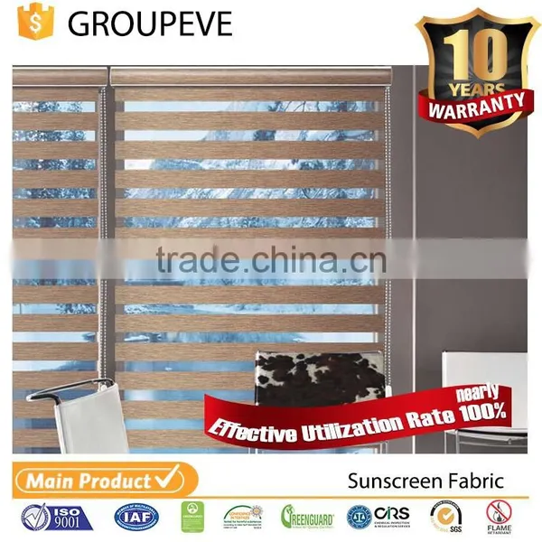 Easy to Clean Privacy Paint Zebra Blind Fabric