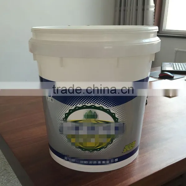 5 Gallon Plastic Pail Plastic Paint Bucket 20 L Plastic Cask Drum Barrel 5 Gallon photo-3