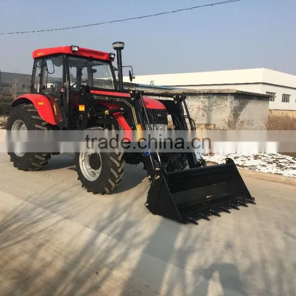 120HP, 130HP 4x4 Big Tractor With 4in1 Front End Loader, 4in1 FEL, Slasher Mower Etc. photo-2