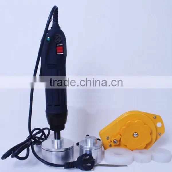 Easy Operating Electric Manual Dropper Top Cap Capper Sealing Machine photo-3