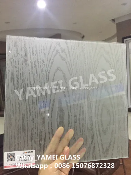 4mm Frosted Glass Acid Etching Products