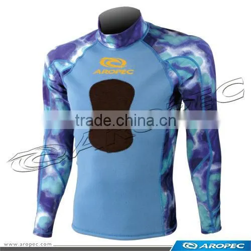 Spearfishing Camouflage Fabric Rash Guard