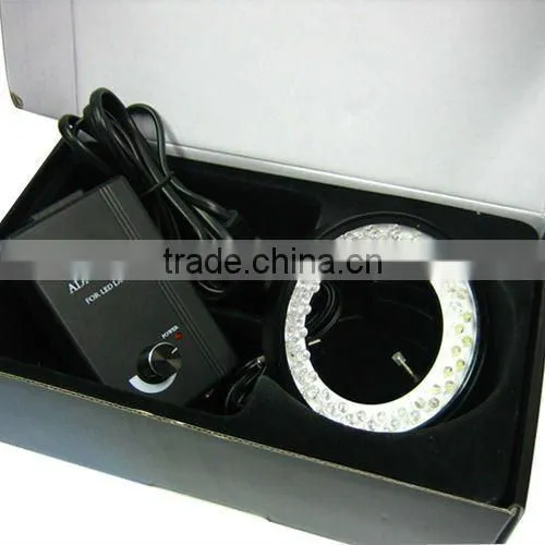 Camera Microscope 48 White LED Bulbs Ring Light Illuminator 74mm Mounting Diameter 43mm-151mm Optimum Range photo-2